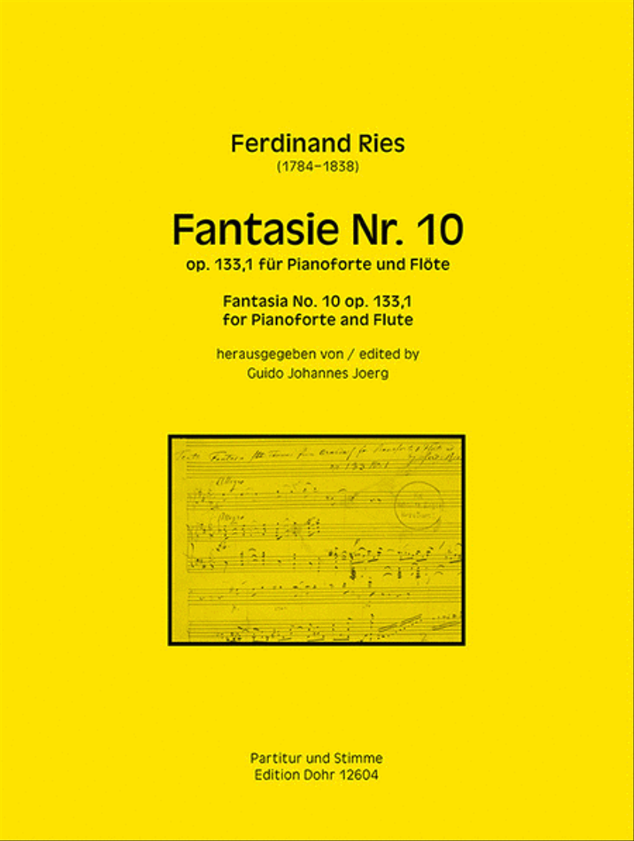 Fantasie Nr. 10 für Pianoforte und Flöte op. 133,1 (über Themen aus Rossinis Oper 