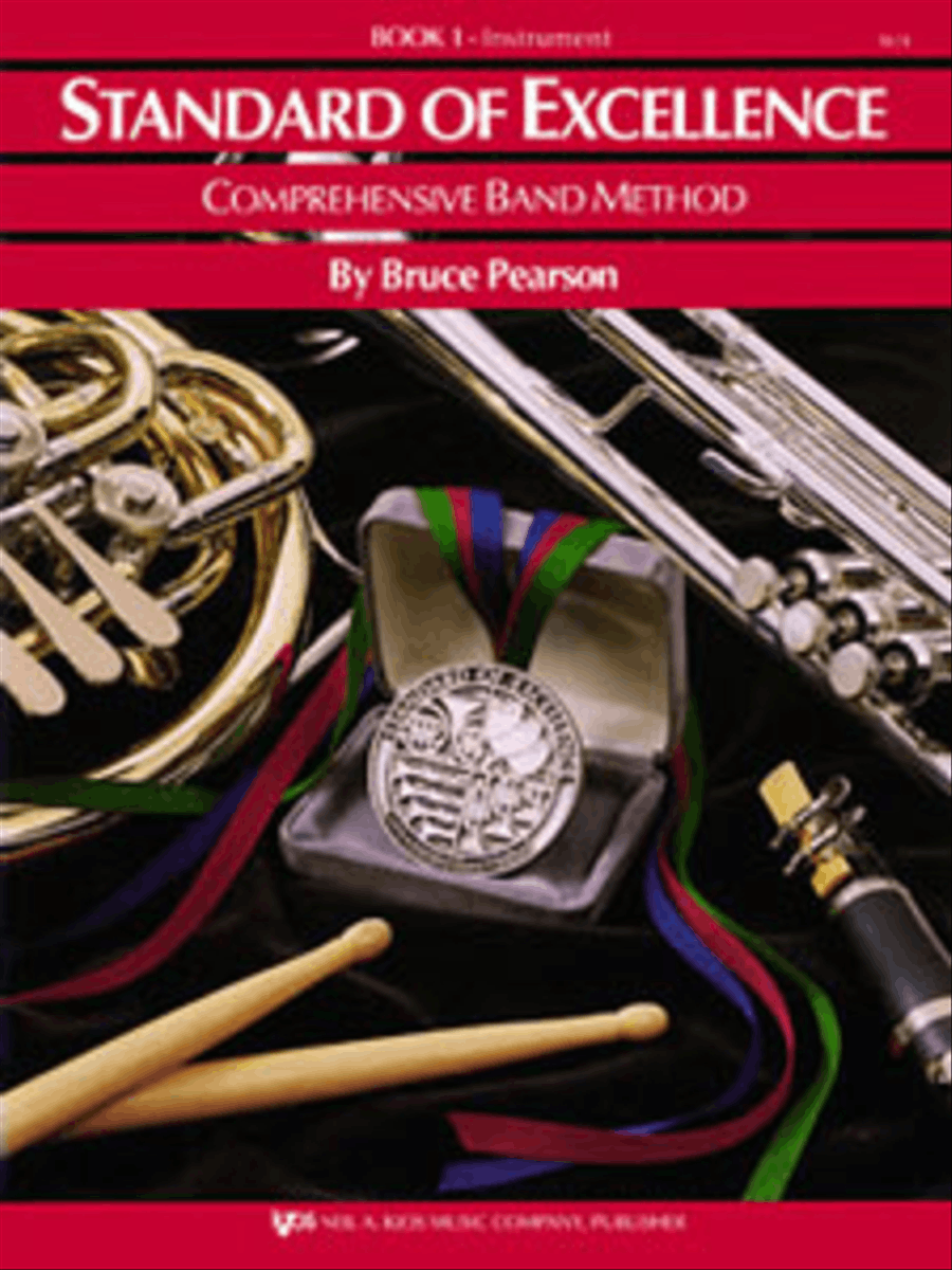 Standard of Excellence Book 1, Alto Clarinet Concert Band Methods scores gallery preview page 1