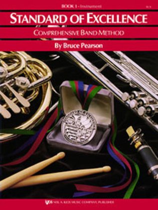Book cover for Standard of Excellence Book 1, Alto Clarinet
