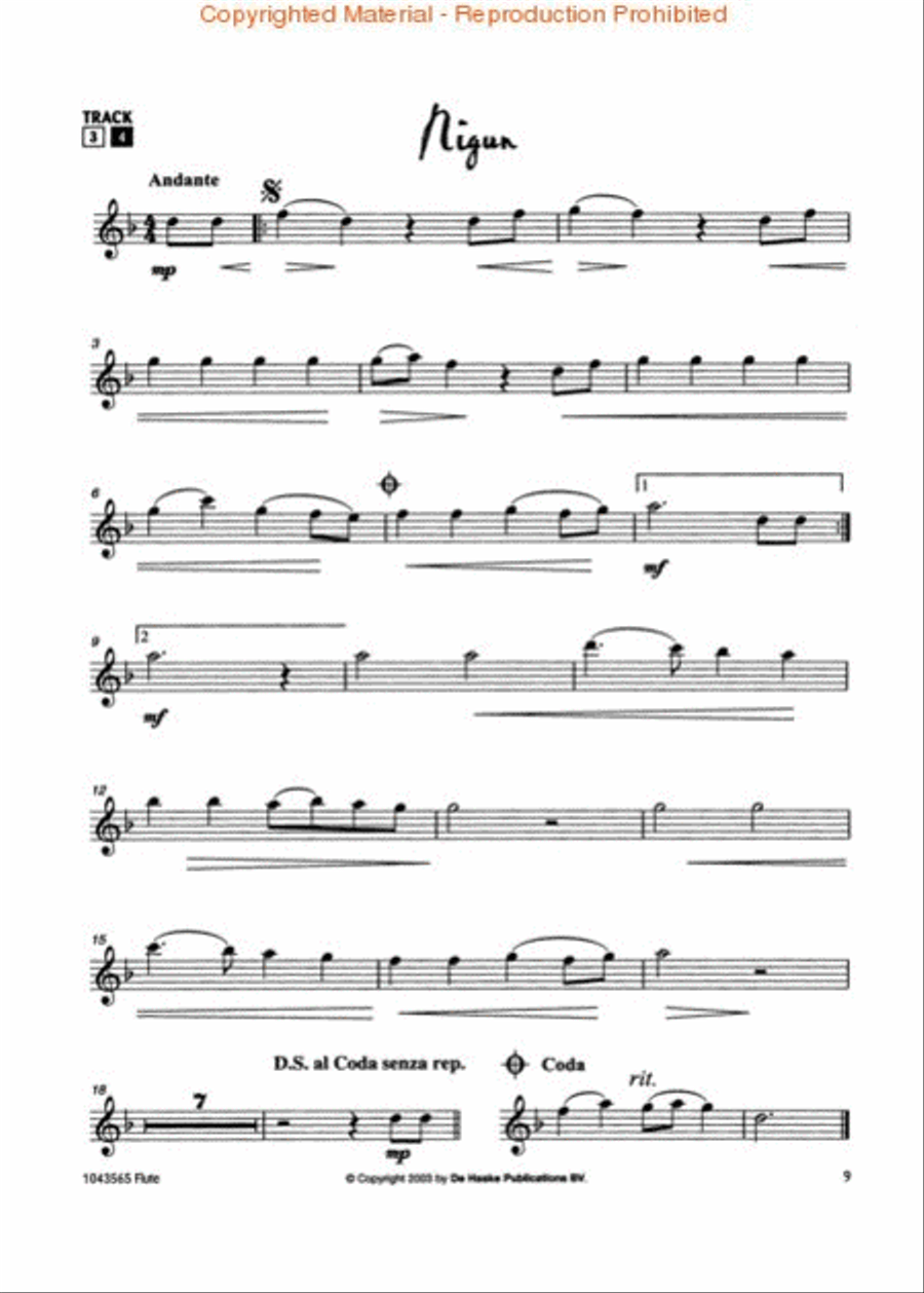Play Klezmer! Play Klezmer! Flute Solo scores gallery preview page 2