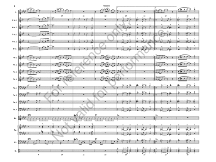 Rockamania Rockamania Jazz Ensemble scores gallery preview page 4
