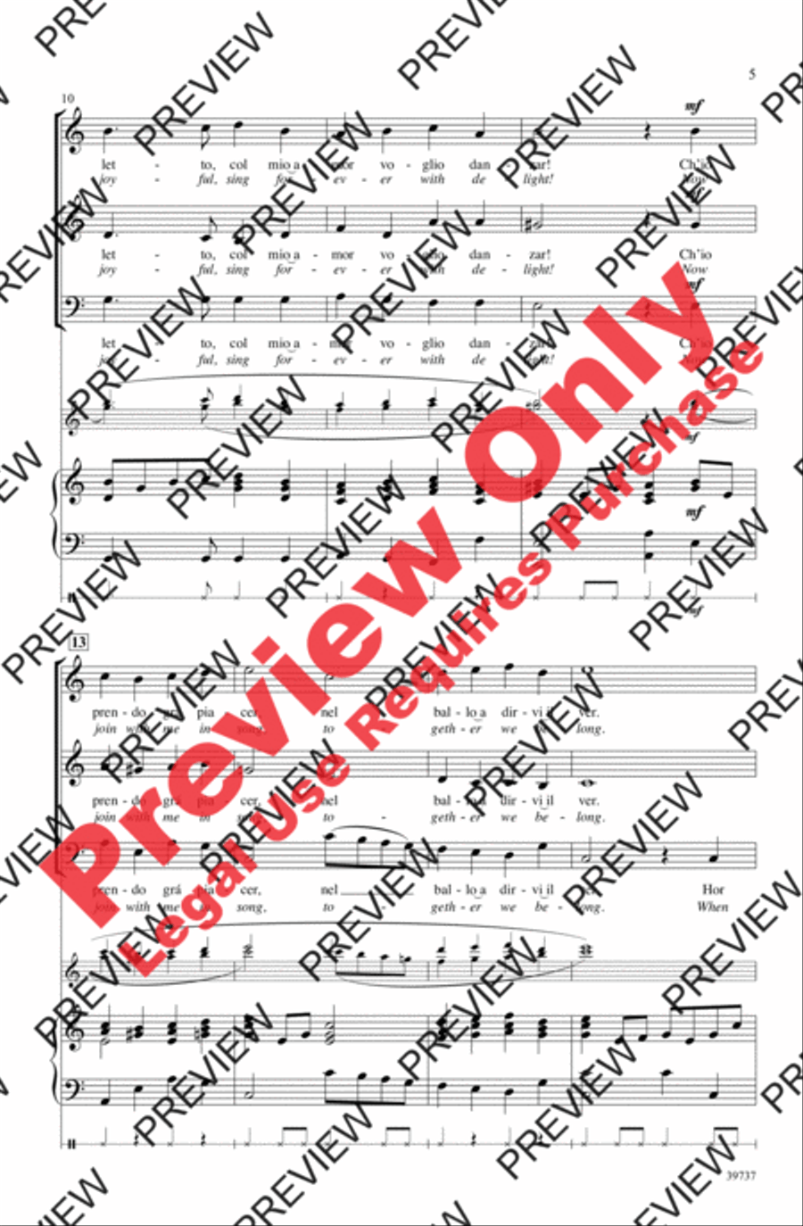 Sonatemi un Balletto Sonatemi un Balletto 3-Part scores gallery preview page 5