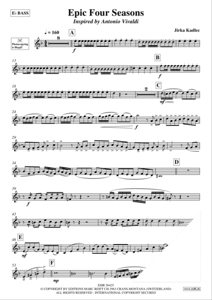 Epic Four Seasons Voice Solo scores gallery preview page 3