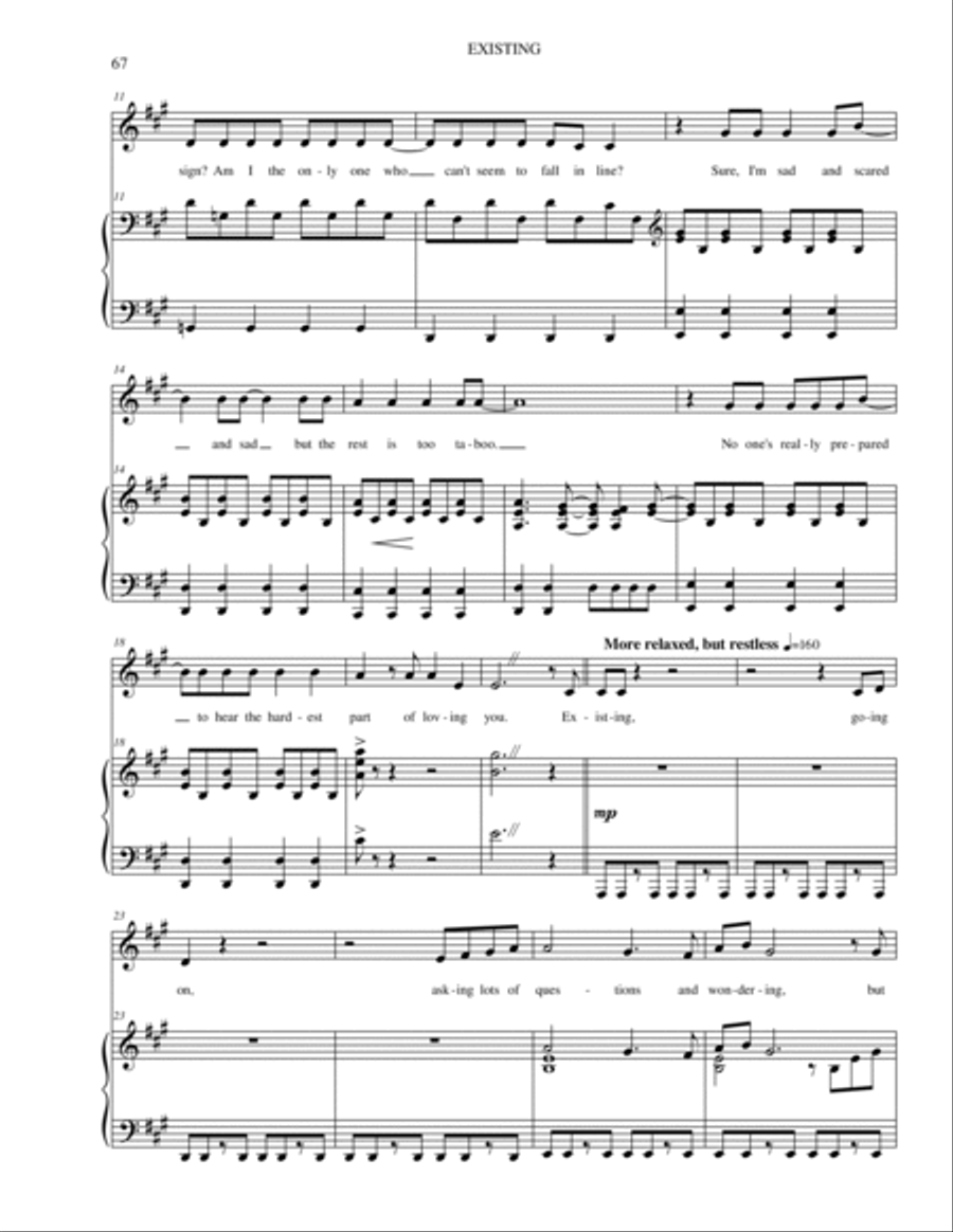 Existing Existing Soprano Voice scores gallery preview page 2