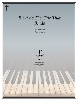 Book cover for Blest Be The Tie That Binds (elementary piano with optional duet)