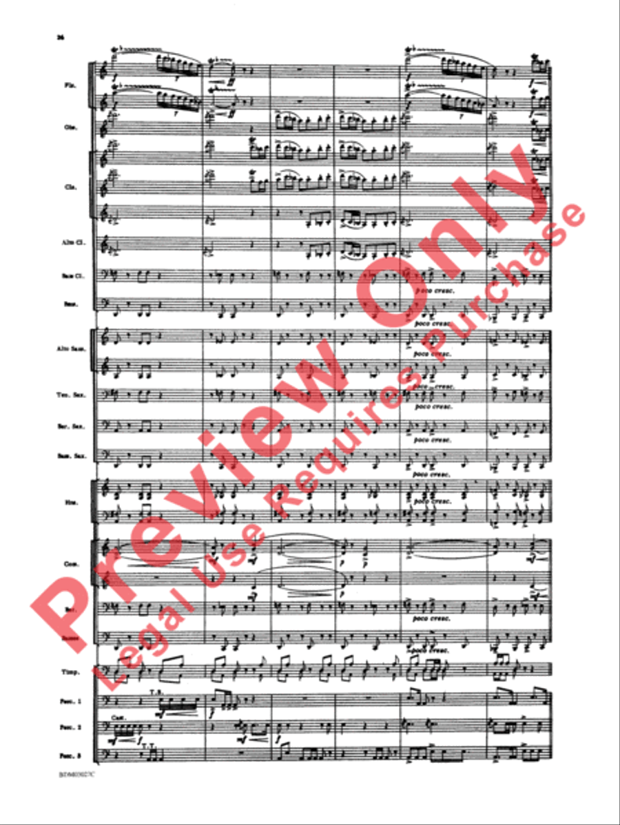 La Fiesta Mexicana Concert Band scores gallery preview page 29