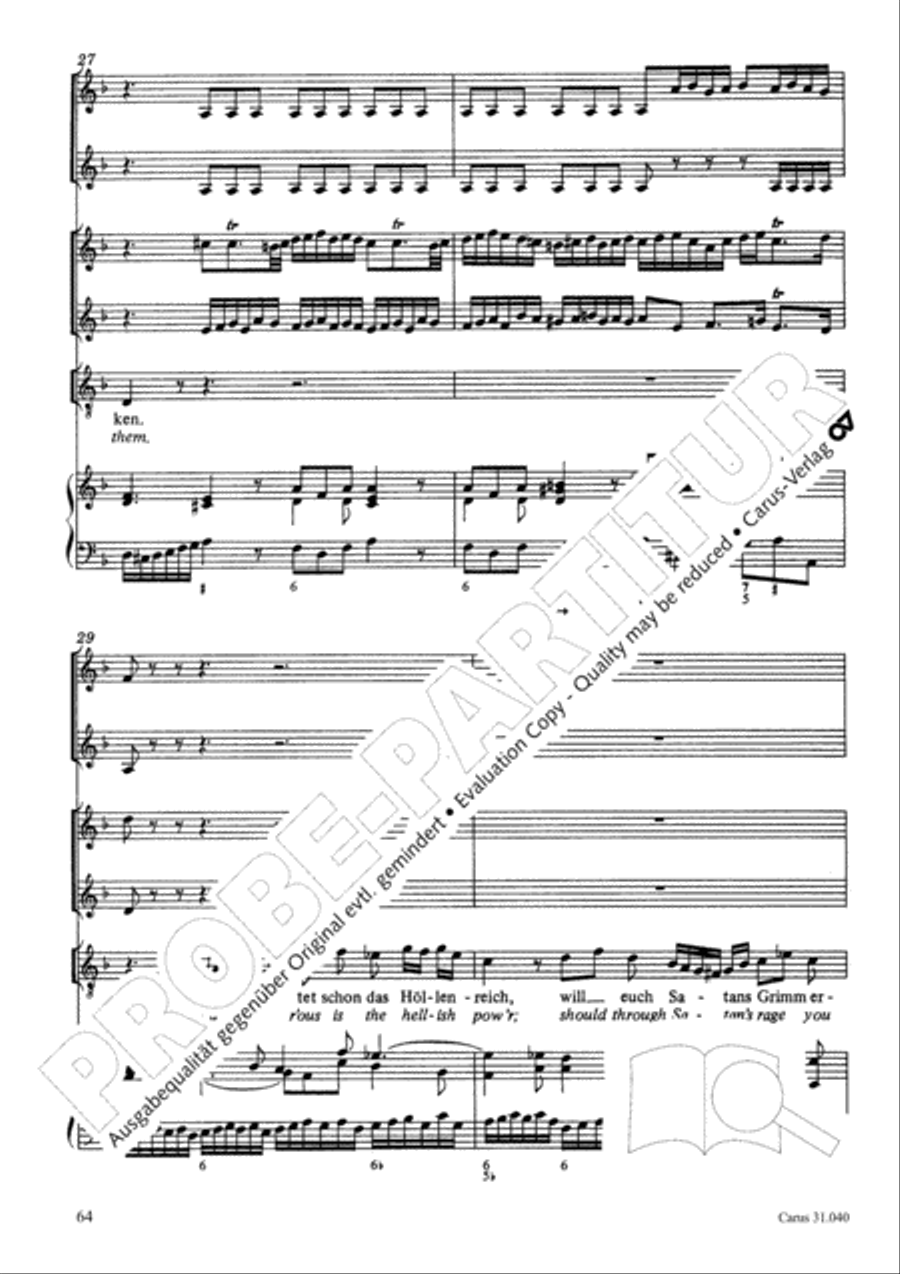 Christ was manifested for this purpose (Dazu ist erschienen der Sohn Gottes) ATB scores gallery preview page 65