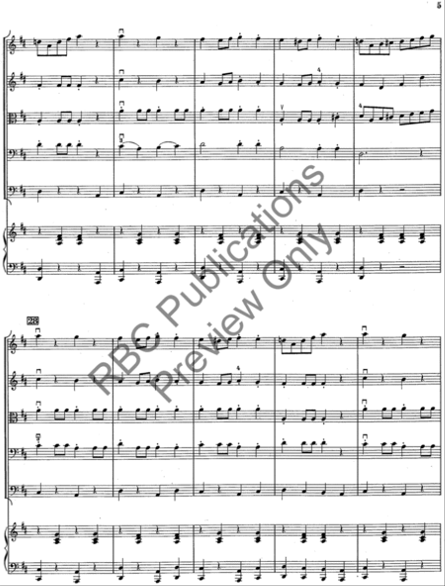 Swedish Rhapsody String Orchestra scores gallery preview page 6