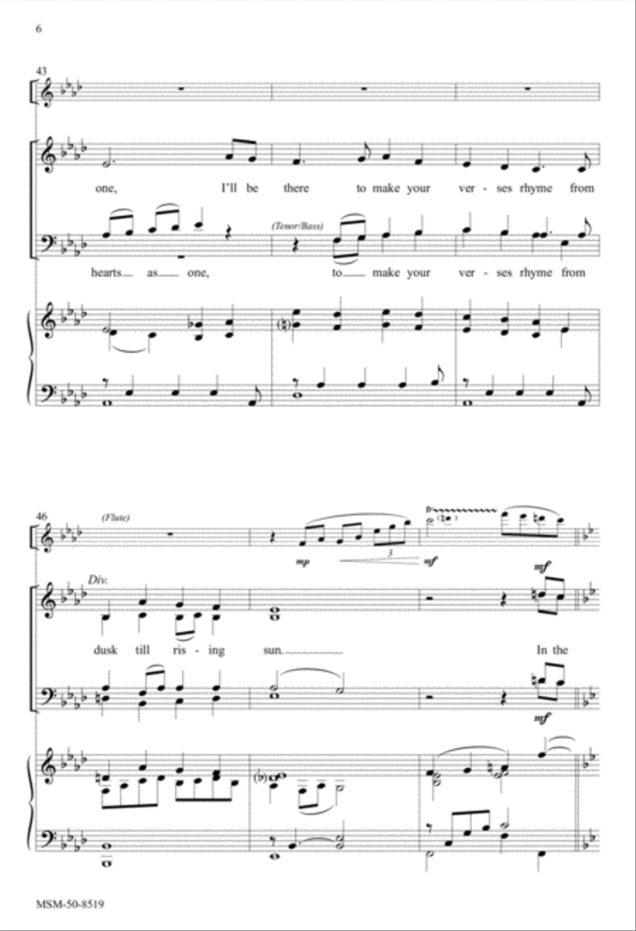 Borning Cry 4-Part scores gallery preview page 6