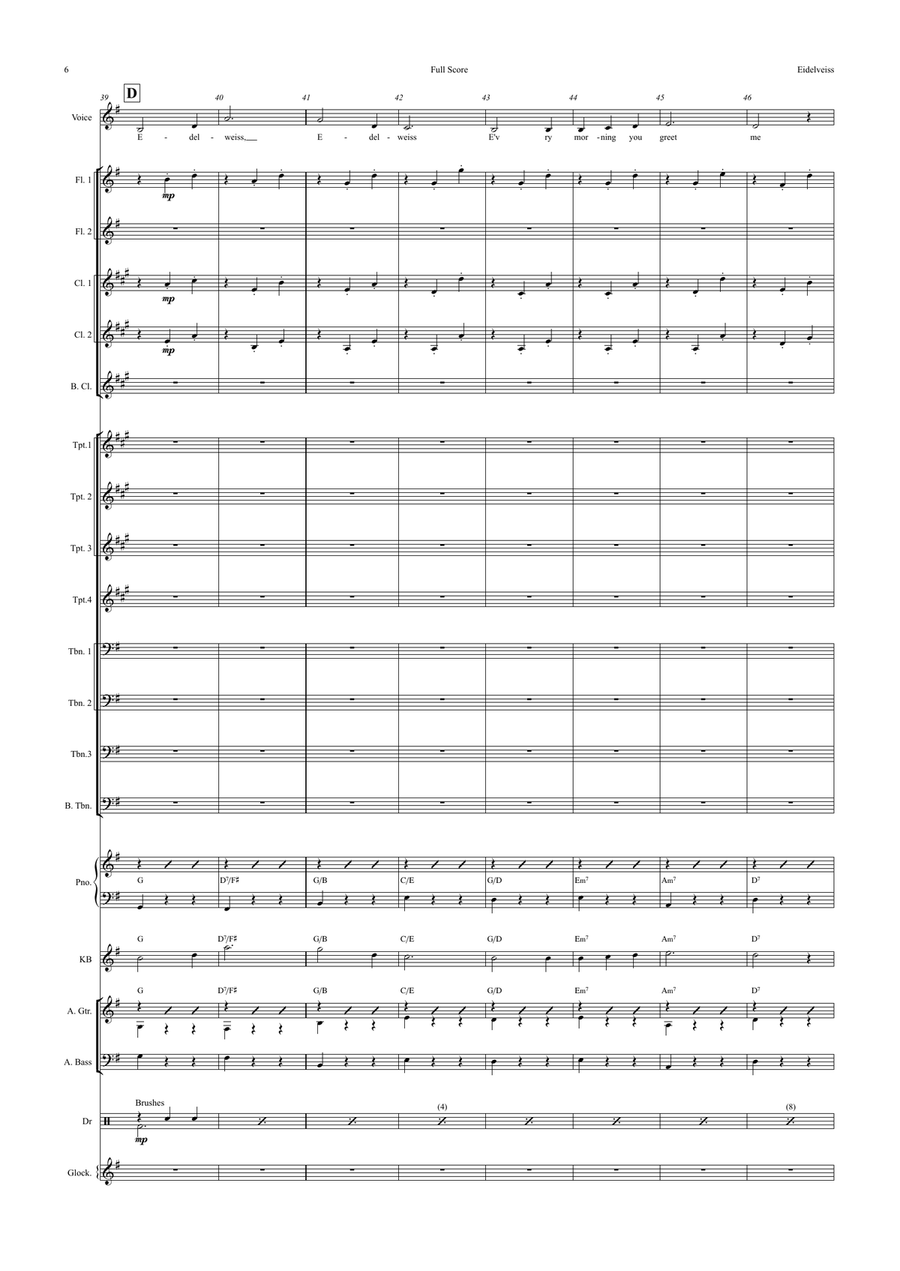 Edelweiss Jazz Ensemble scores gallery preview page 6
