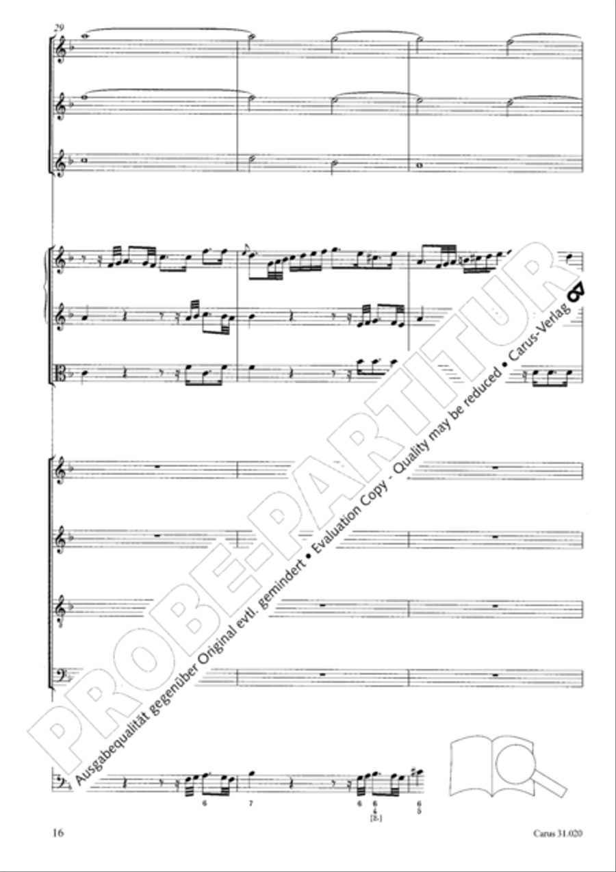 Eternity, thou thundrous word (O Ewigkeit, du Donnerwort) ATB scores gallery preview page 17