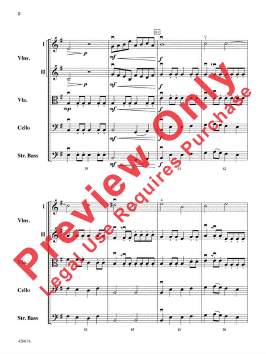 Native American Spirit String Orchestra scores gallery preview page 9