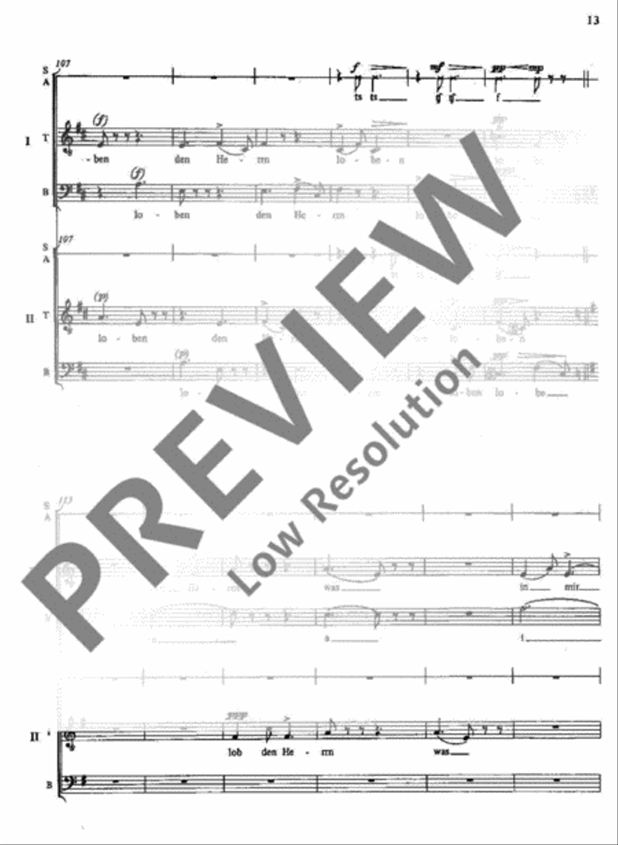 Motetus I 4-Part scores gallery preview page 14