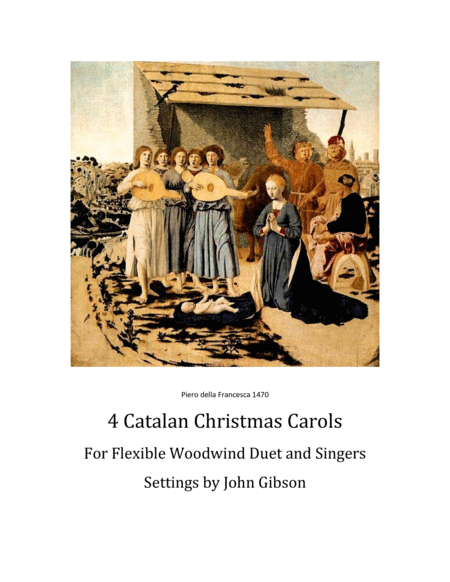 4 Catalan Christmas Carols for Flexible Woodwind Duet image number null