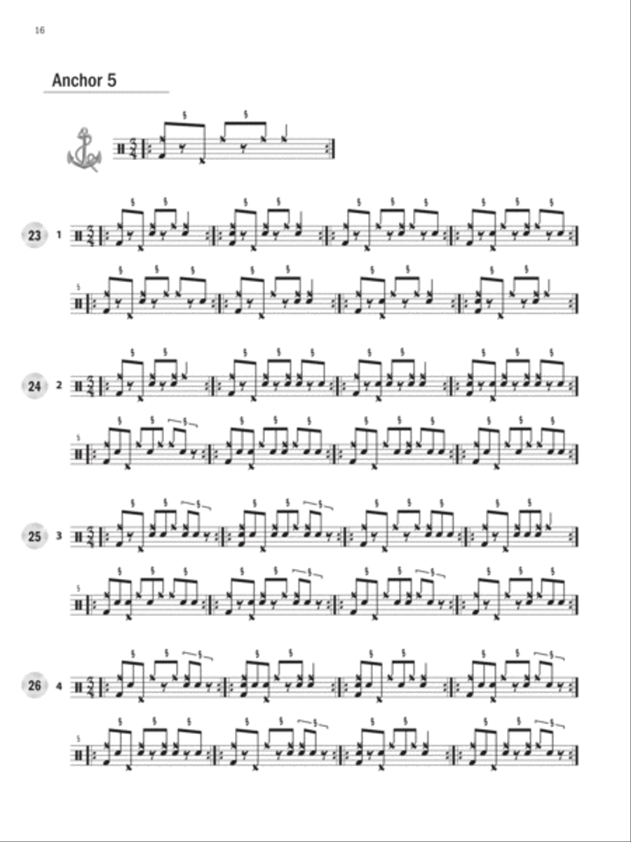 The Jazz Waltz Drum Set scores gallery preview page 6