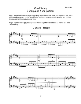 Mood Swing in C Sharp and A Sharp Minor
