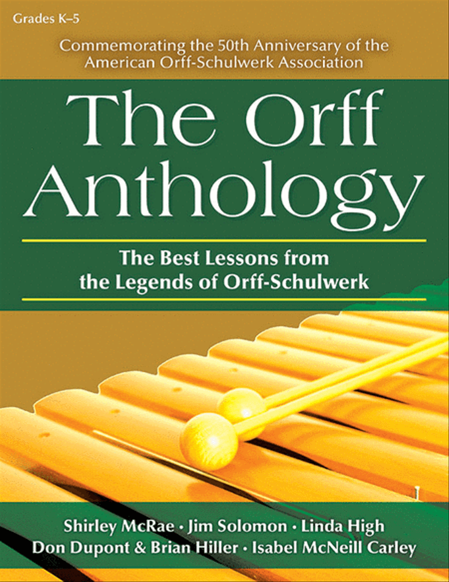 The Orff Anthology Classroom Materials scores gallery preview page 1