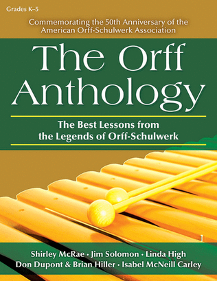 Book cover for The Orff Anthology