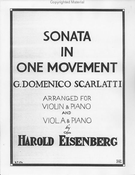 Sonata in One Movement (Guglielmo Sabatini)