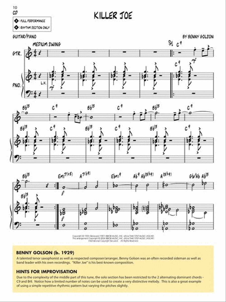 Essential Elements Jazz Play-Along – Jazz Standards image number null