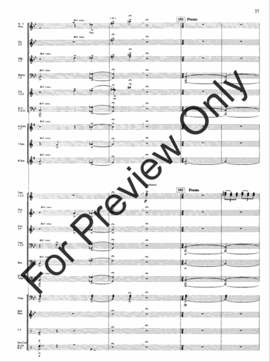 Emmanuel Variants Concert Band scores gallery preview page 39