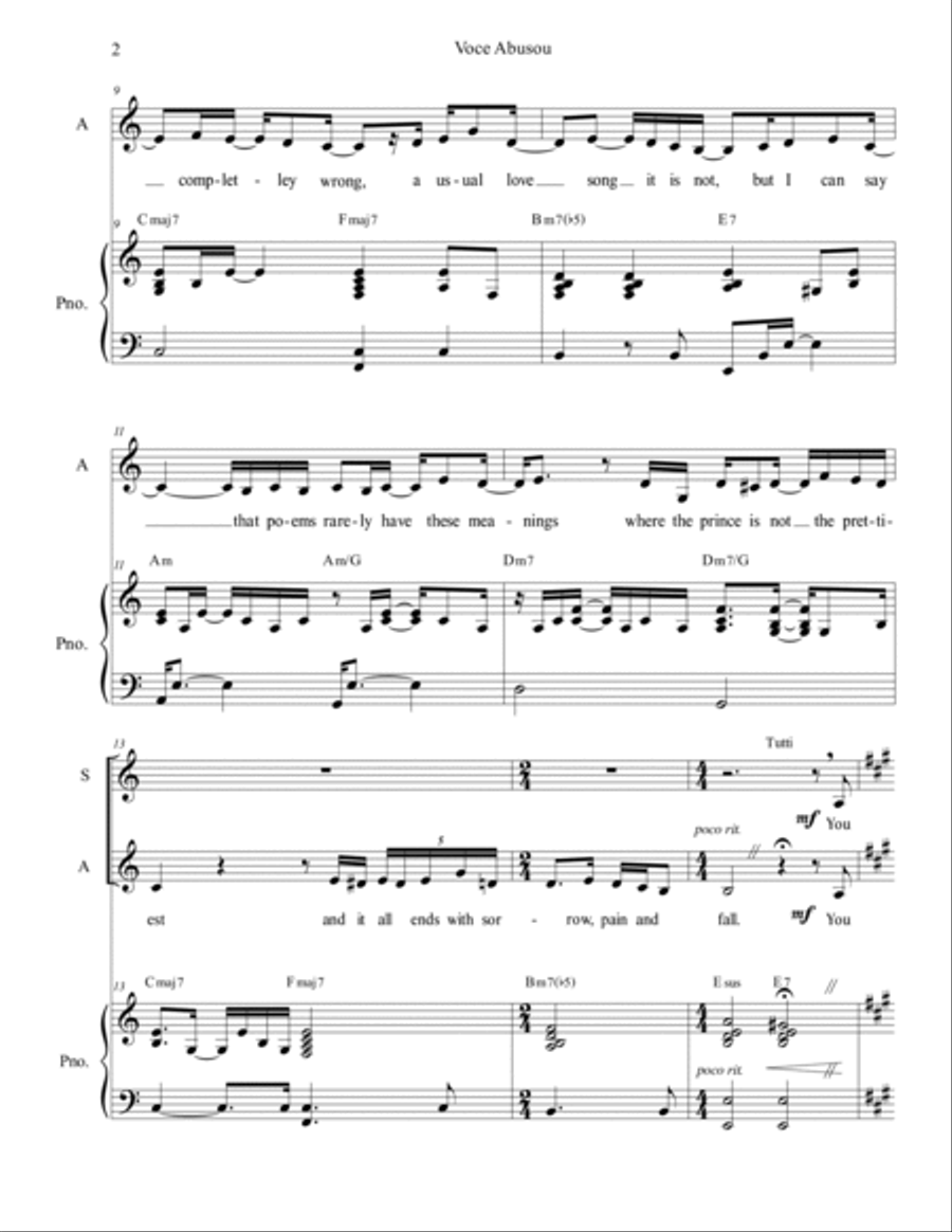 Voce Abusou Divisi scores gallery preview page 2