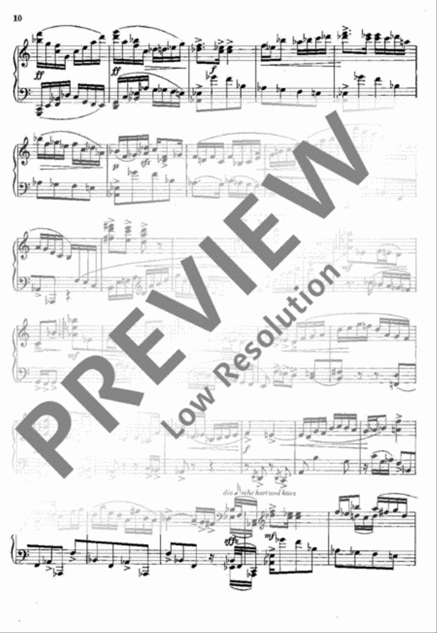 Jazz- Toccata and Fugue Piano Solo scores gallery preview page 11