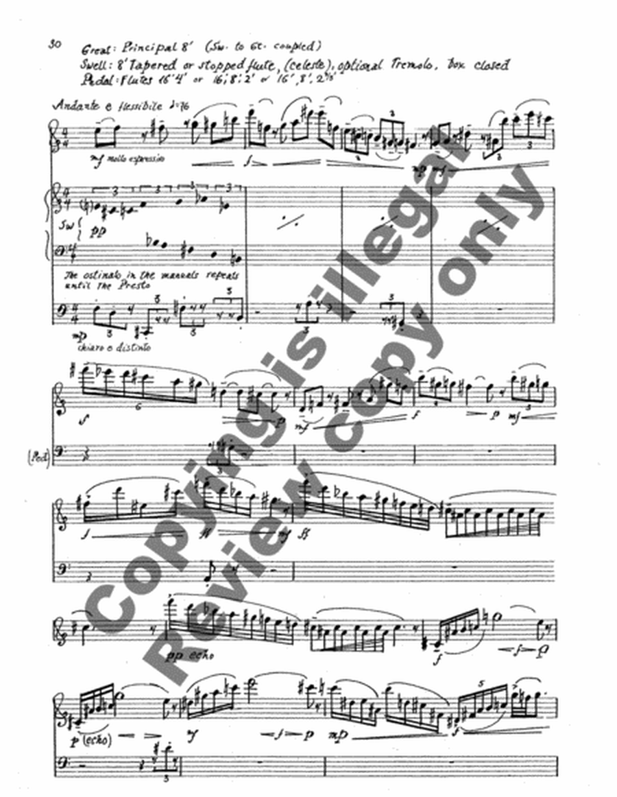 Miracles for Flute and Organ (Score & Part)