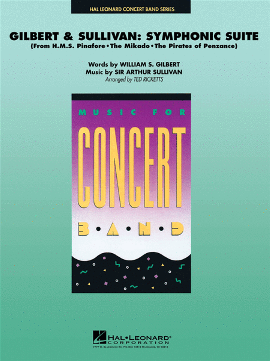 Gilbert & Sullivan (Symphonic Suite) Concert Band scores gallery preview page 1