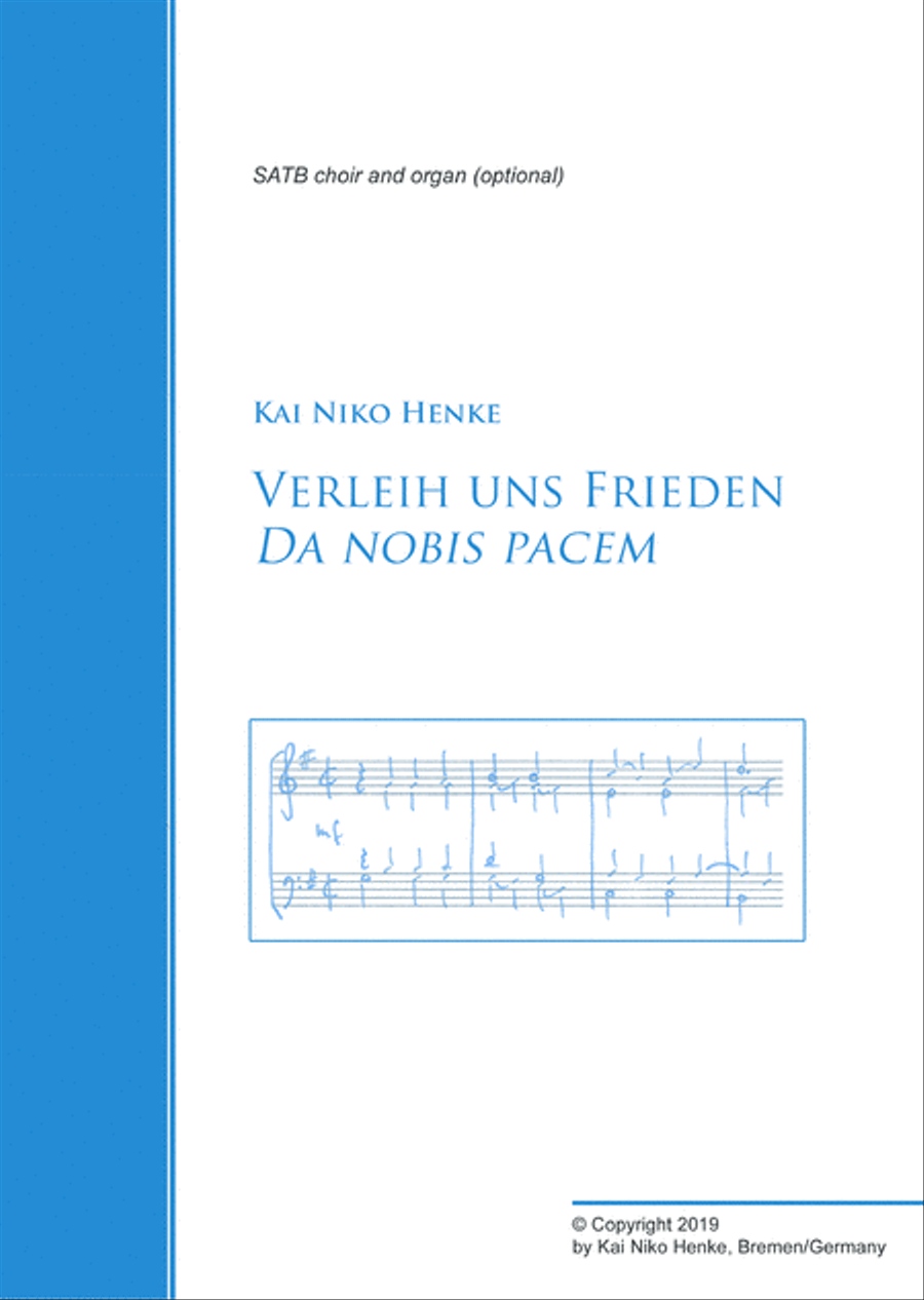 Verleih uns Frieden / Da nobis pacem 4-Part scores gallery preview page 1
