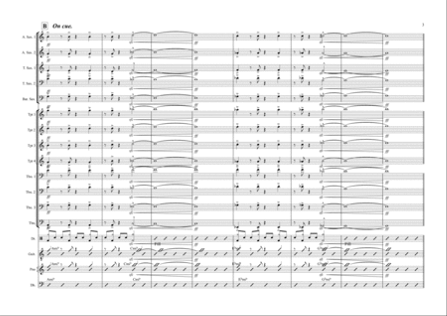 Talking Talking Jazz Ensemble scores gallery preview page 3