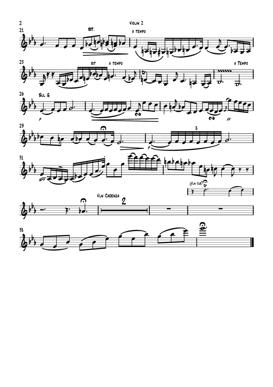 Chopin Nocturne in E flat major for String Quartet String Quartet scores gallery preview page 4