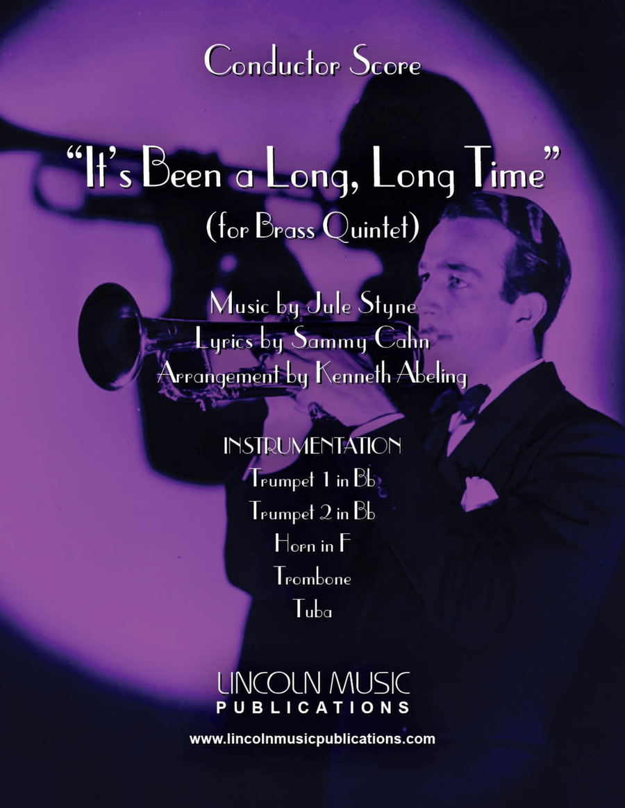It's Been A Long, Long Time Brass Quintet scores gallery preview page 1