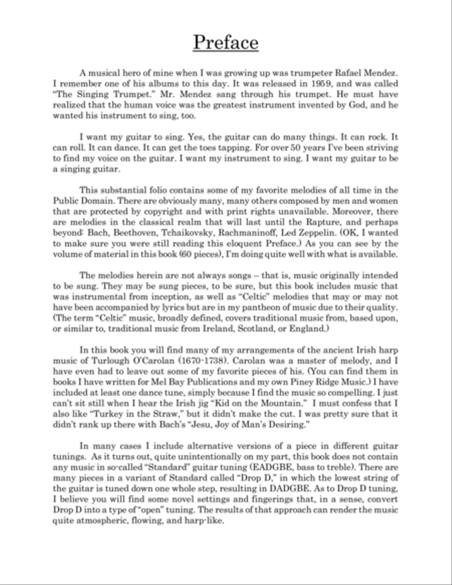 The Singing Guitar Acoustic Guitar scores gallery preview page 3