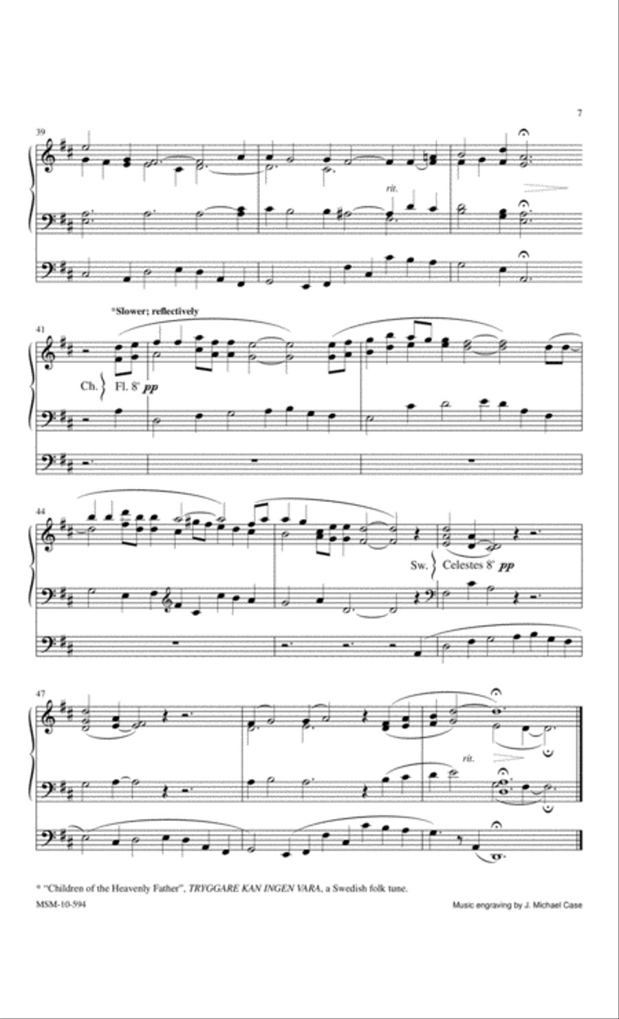 Elegy Elegy Violin scores gallery preview page 5