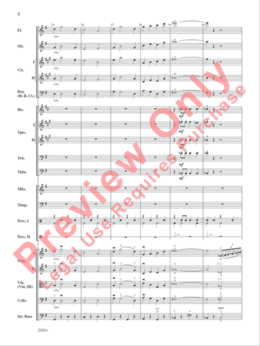 Comedy Tonight Comedy Tonight Full Orchestra scores gallery preview page 9