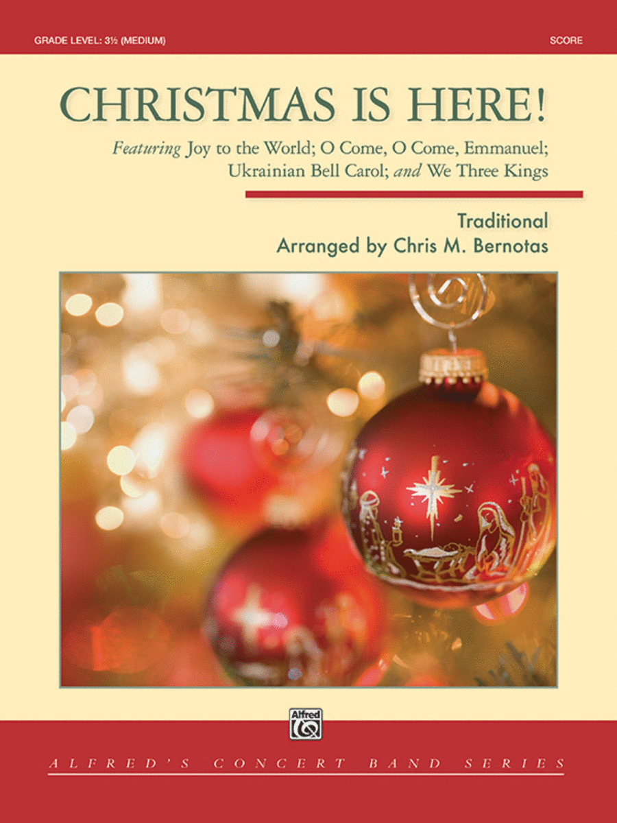 Christmas Is Here! Concert Band scores gallery preview page 1
