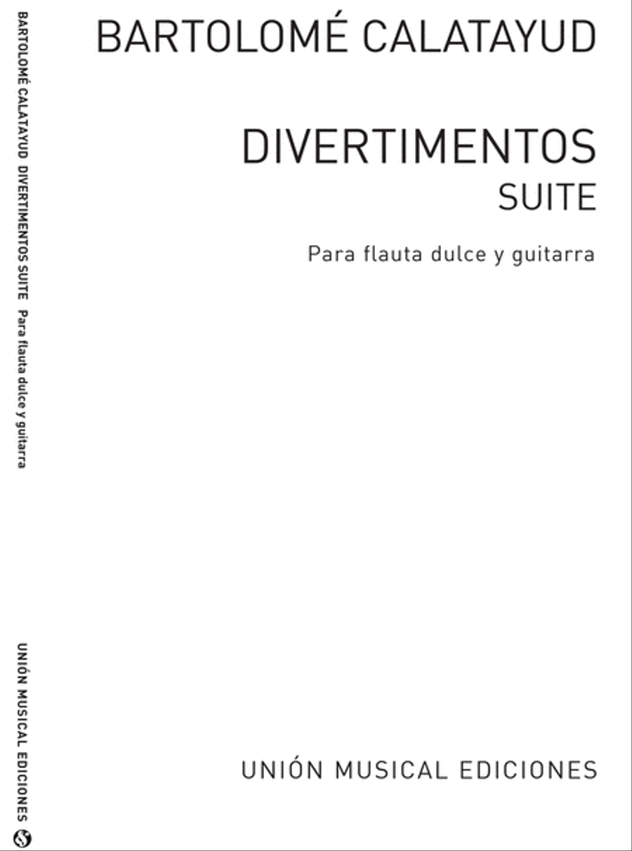 Divertimentos Suite Flute scores gallery preview page 1