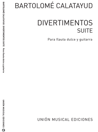 Book cover for Divertimentos Suite