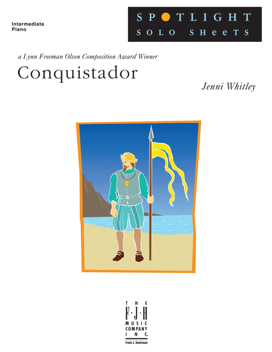 Conquistador Piano Solo scores gallery preview page 1