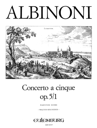 Concerto a cinque Op. 5/1