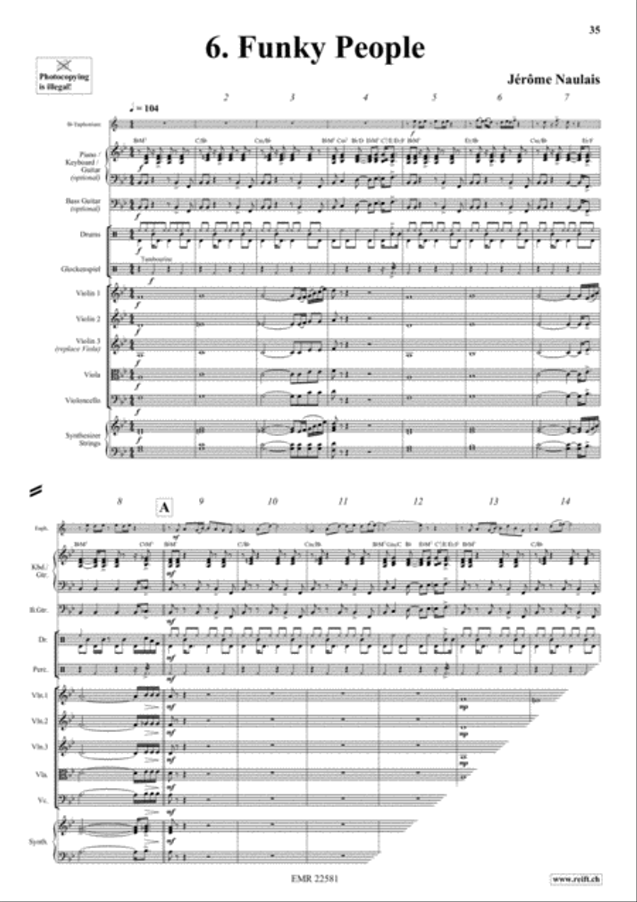 Play With Your Band Volume 2 Euphonium scores gallery preview page 8