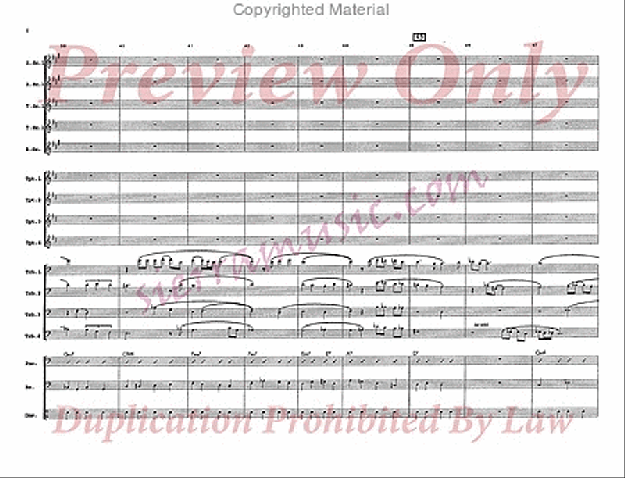 Wave Jazz Ensemble scores gallery preview page 7