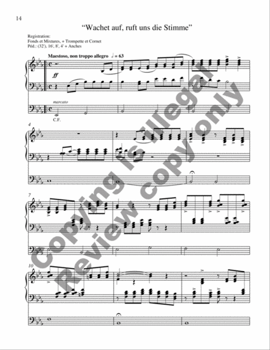 38 Chorals 38 Chorals Organ scores gallery preview page 8