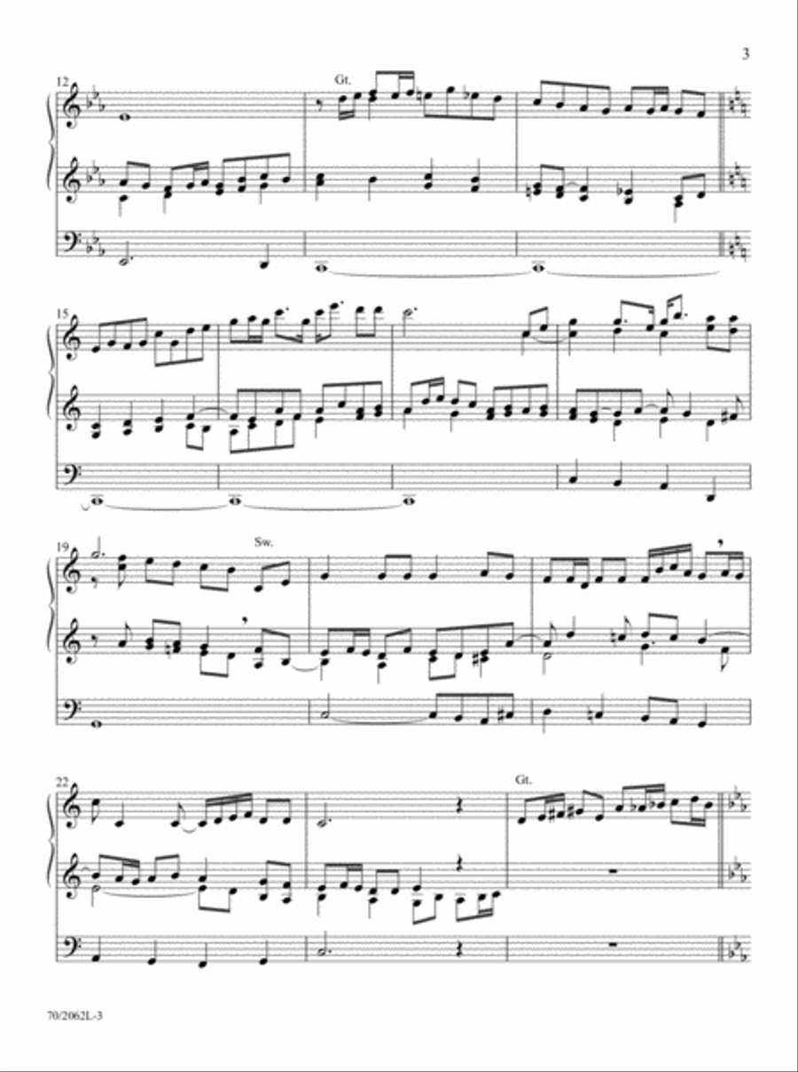 The Sacred Organ Library, Vol. 2 Organ Solo scores gallery preview page 3