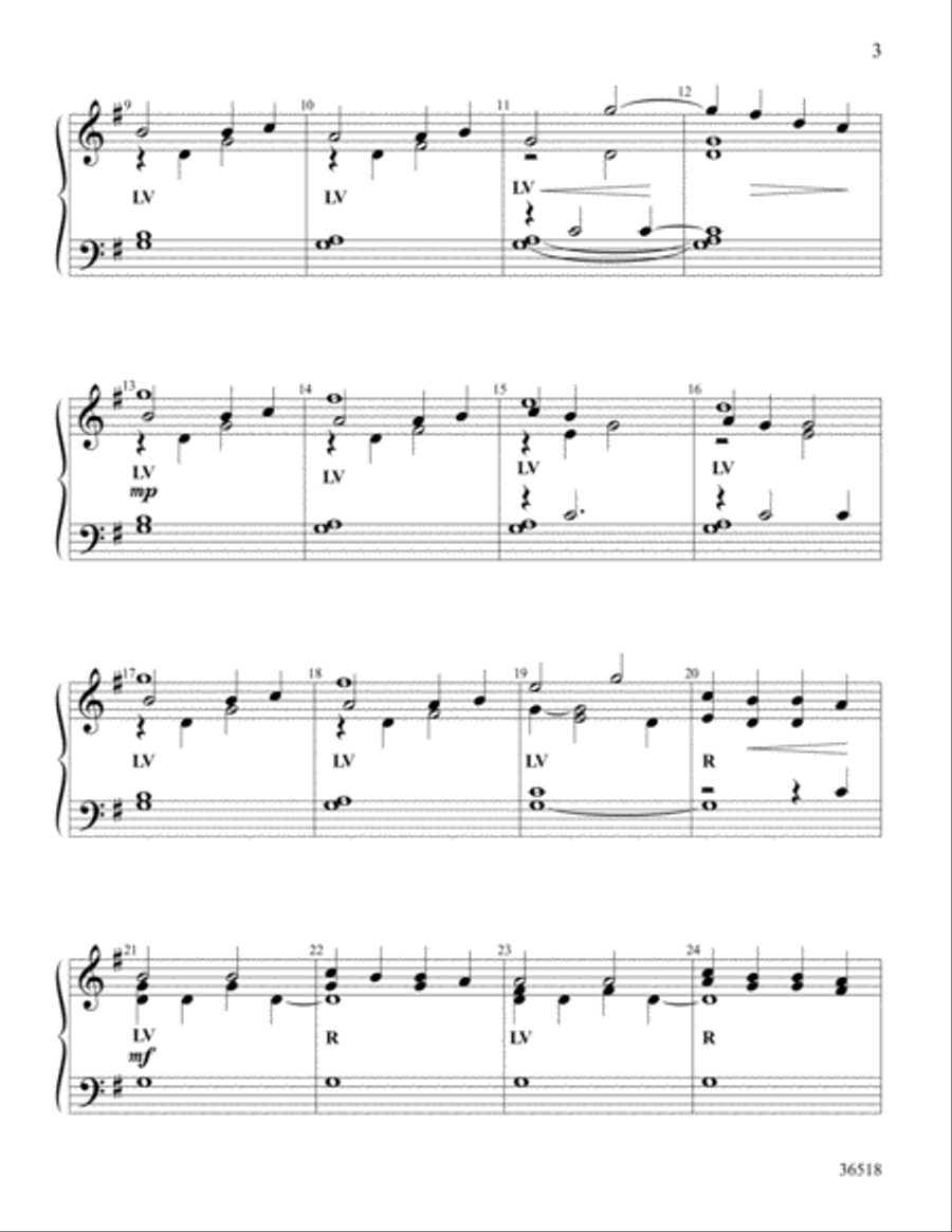 Here I Am to Worship Handbell Choir scores gallery preview page 3