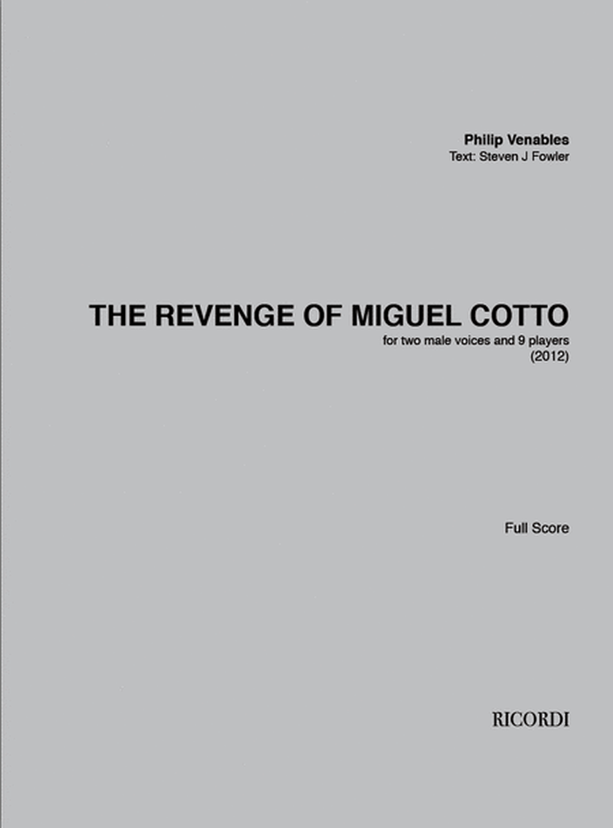 The Revenge of Miguel Cotto