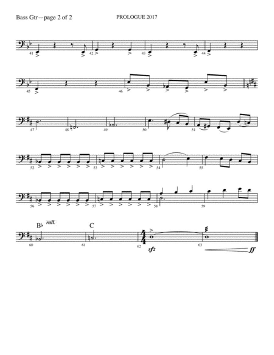 CINEMATIC PROLOGUE #1 Full Orchestra scores gallery preview page 4