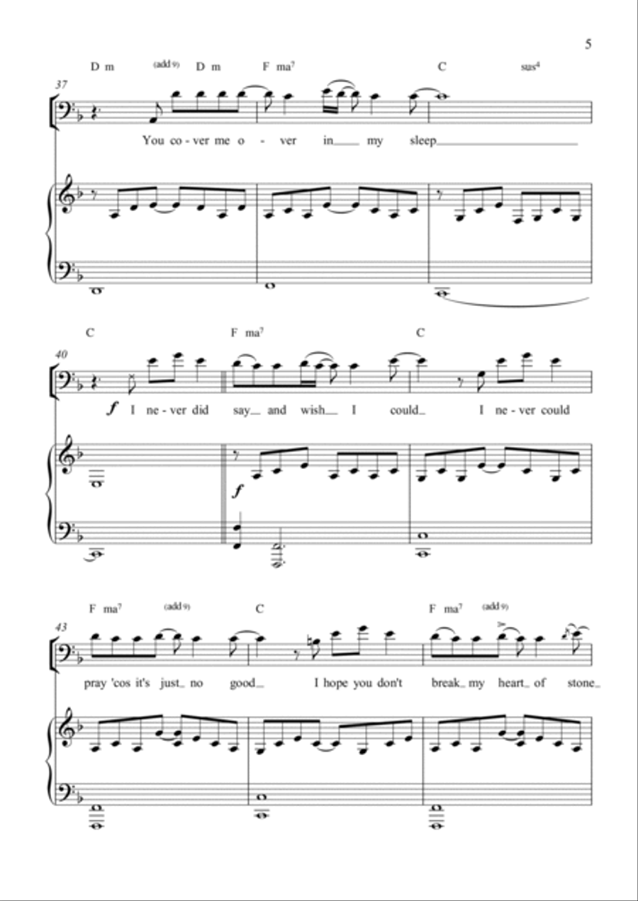 Idlers Dream Piano, Vocal, Guitar scores gallery preview page 5