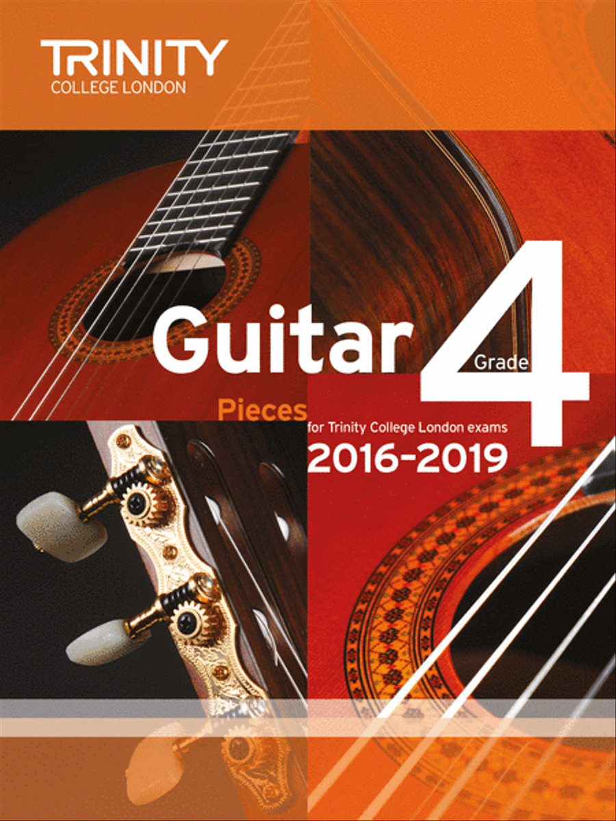 Guitar Exam Pieces 2016-2019: Grade 4 Classical Guitar scores gallery preview page 1